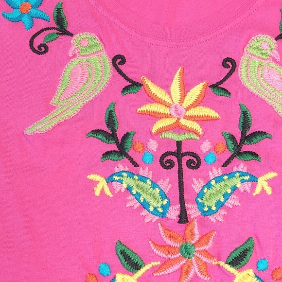 Lot of 3 Colorful Cotton t-shirts, Size M - Picture 5 of 8